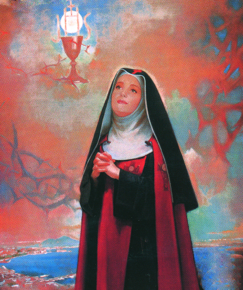 Le 19 avril 2004, Jean-Paul II déclarait que la Servante de Dieu, Marie de la Passion, vivait les vertus de manière héroïque. Le 19 janvier 2005, Benoît XVI promulgue le décret du